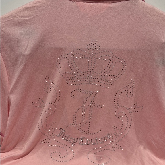 NWT Juicy Couture Short Set Sleepwear with Juicy Bling on front and back. - Picture 9 of 10